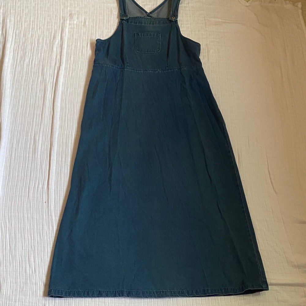 DIRECTIVES Casual Blue Denim Overall Dress - Picture 5 of 8